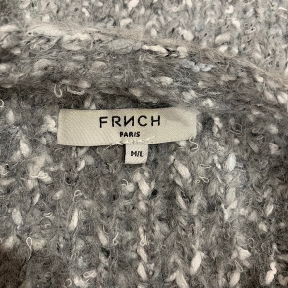 FRNCH Marled Open Front Cardigan - Picture 7 of 7